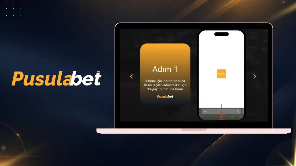 iOS’ta Pusulabet’i ana ekrana ekleme